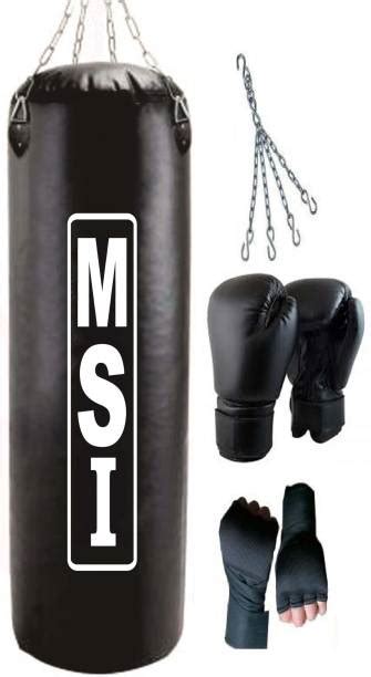 Buy Boxing Punching Bag, Gloves, Mouth Guard Online at best prices in India