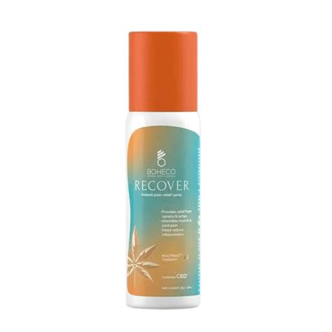 Boheco RECOVER Pain Relief Spray - Quick Comfort | 48ml – CBD Store India