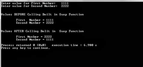 Array and Swap in C Code Example 的图像结果