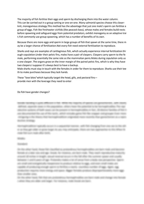 Image result for How Do Fish Reproduce Video