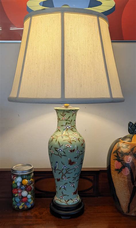 Antique Porcelain Table Lamps