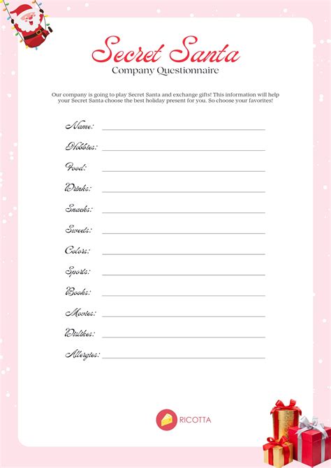 150+ Secret Santa Questions To Ace Holiday Gifting