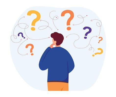 Questioning Man Clipart