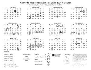 CMS Schools Calendar 2025-2026 (Charlotte-Mecklenburg School)