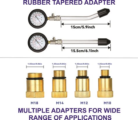 Engine Compression Tester Short Extension Adapter 的图像结果