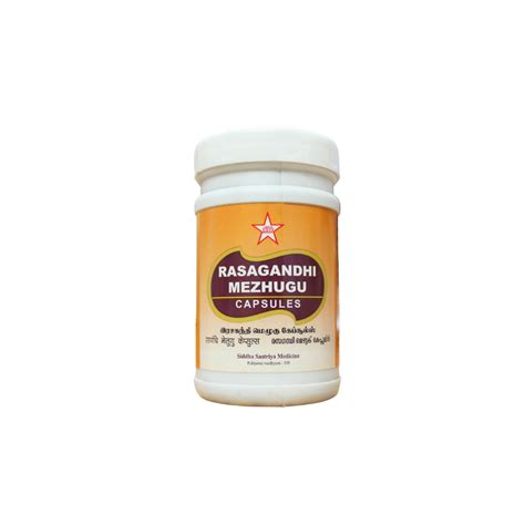 Buy Rasagandhi Mezhugu Capsules - 100 Capsules Online - Ayush Care