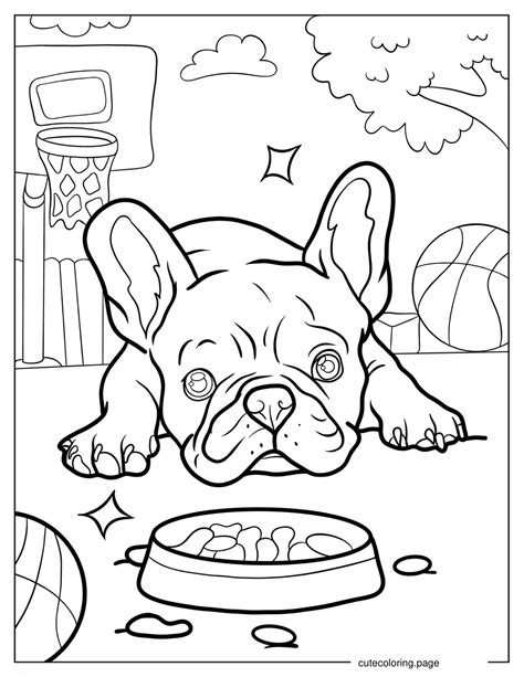 French Bulldog Coloring Pages(20+ free printable coloring pages) | Cute ...