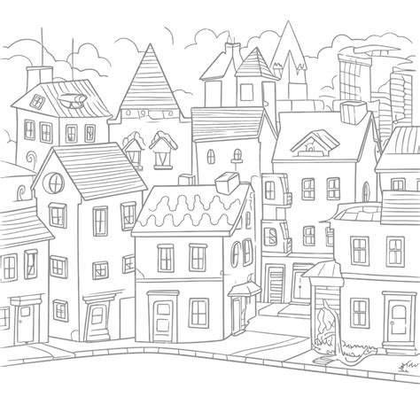 City Coloring Pages