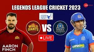 Highlights | India Maharajas vs World Giants, Legends League 2023 ...
