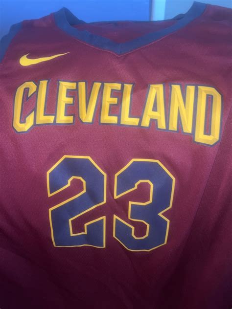 Nike Nike NBA Dri-Fit Cleveland Cavaliers #23 LeBron James Jersey | Grailed