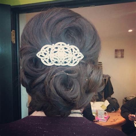 Image result for Pin Curl Updo Tutorial