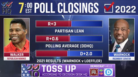 Decision Desk HQ on Twitter: "Polls will close in Georgia, Indiana ...