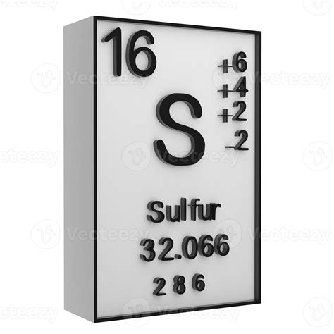 Sulfur Element Periodic Table Story Of The Element Sulfur Atomic