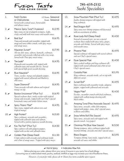 Contact - Fusion Taste Stoneham