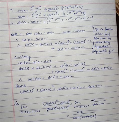 Limits - functions of one variable
