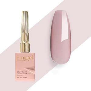 Buy Emigel Professional UV Gel Polish Pink Soak off - E001| Cured With ...