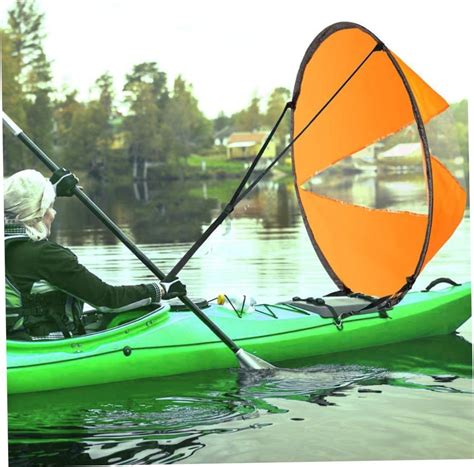 Amazon.com: NewGtuizi Kayak Sail|Kayak Wind Sail Foldable Kayak Wind Paddle Portable Kayak ...