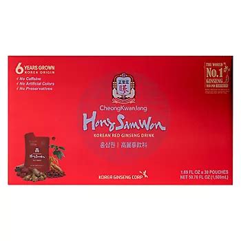 Cheong Kwan Jang Korean Red Ginseng Drink, 30 ct. | BJ's Wholesale Club