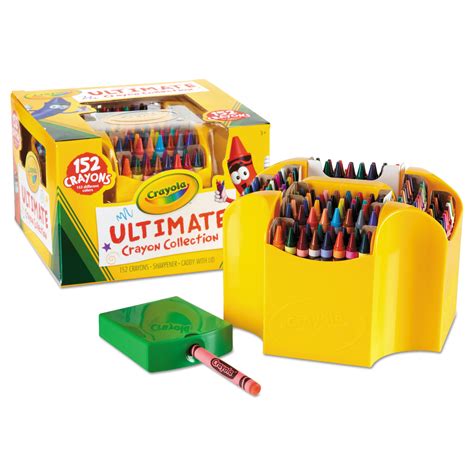 Crayola® Ultimate Crayon Case, Sharpener Caddy, 152 Colors | National ...
