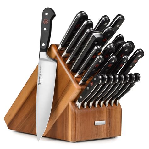 Wusthof Classic Knife Block Set - 26 Piece Ultimate – Cutlery and More