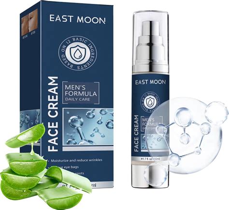 Amazon.com: OceAura Mens Face Cream, Anti Aging Wrinkle Moisturizer for ...