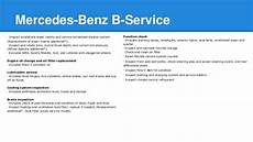 Service B Mercedes by Mercedes A Service And B Service Service B Mercedes