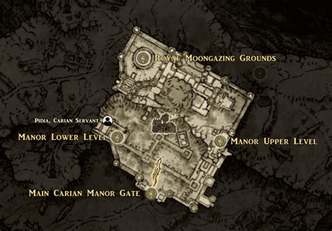 Map: Caria Manor - Elden Ring Walkthrough - Neoseeker