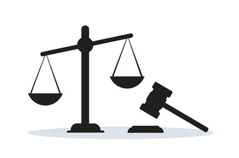 Justice scale Court symbol vector illustration 13832364 Vector Art at ...