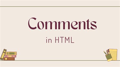 How to Add Comments in HTML 的图像结果