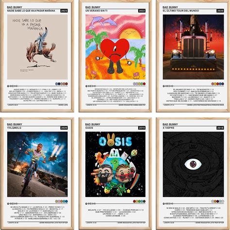 Bad poster Bunny poster Bunny Album Cover nadie sabe lo que va a pasar ...