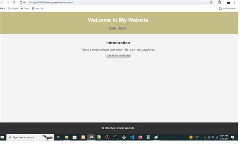 JavaScript Basic Web App 的图像结果