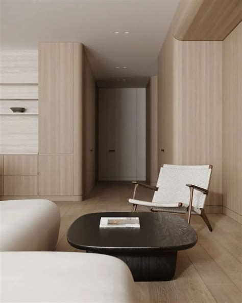 首发｜极简原木风，经典舒适的设计！ in 2023 | Residential interior, Interior, Interior design