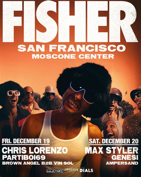 FISHER in San Francisco at Moscone Center