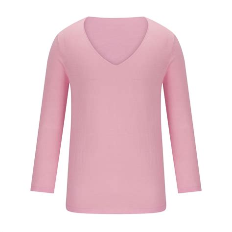 CTPDG Solid Color Deep V Neck Compression Shirts for Men Long Sleeve ...