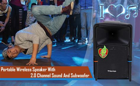 T-Series TR-S6 15 Watt 2.0 Channel Wireless Bluetooth Portable Speaker ...