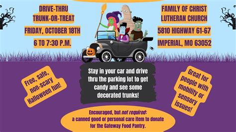 Drive-thru Trunk-or-Treat, 5810 US HIGHWAY 61-67, Imperial, MO, United ...