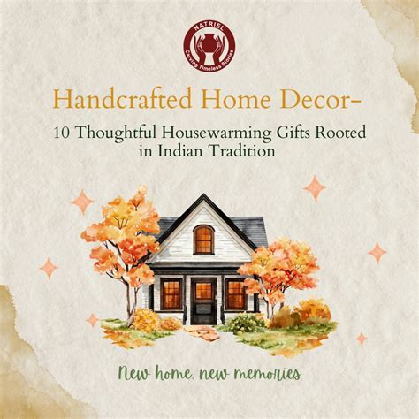 Handcrafted Home Decor - 10 Thoughtful Housewarming Gifts Rooted in In ...