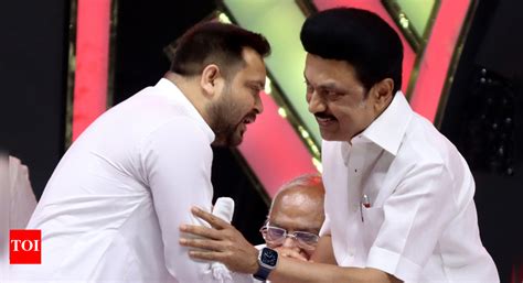 Bjp: BJP members in North behind rumours on migrants: Tamil Nadu CM MK ...