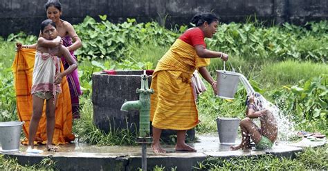 Why just toilets? There must be a focus on building private bathing ...