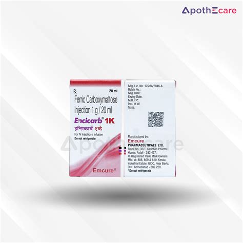 Buy Encicarb 1k Injection Online at Best Price