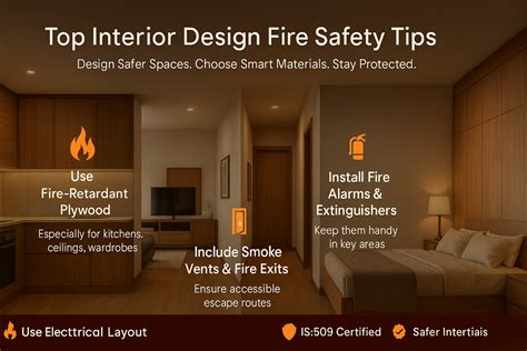 Essential Fire Safety Tips for Interior Design | Safe Homes Start Here