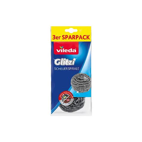 Vileda Inox Spirale Heavy Duty Scourer, 2 Pack : Amazon.in: Industrial ...