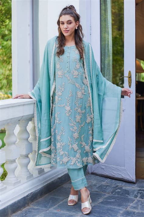 Luxury Hand Embroidered Designer-wear | Summer by Priyanka Gupta ...