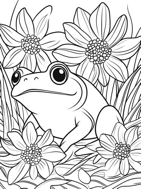 30+ Frog Coloring Pages: Jump into Creative Fun 🎨🐸 ...