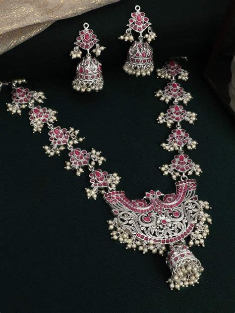 Buy Necklace Set Online | Shop Stunning Necklace Sets Online at Rubans ...