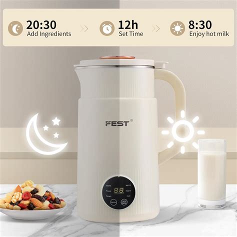 FEST 6 in 1 Automatic Electric Bean and Nut Milk India | Ubuy