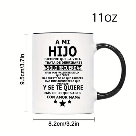 Inspirational Spanish Quotes 11 Oz Ceramic Cup-Reusable, Dishwasher ...