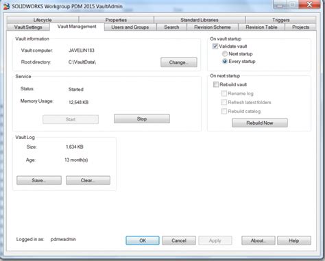 Image result for SolidWorks Vault Tutorial