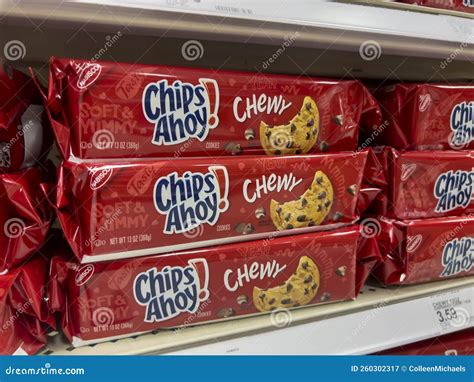Seattle, WA USA - Circa September 2022: Close Up View of Chips Ahoy ...