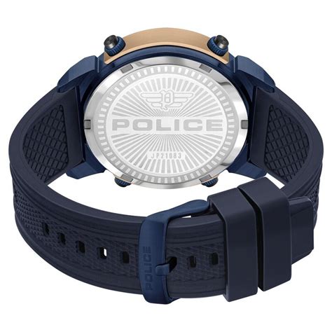 Buy Online Police Quartz Analog Grey Dial Silicone Strap Watch for Men ...